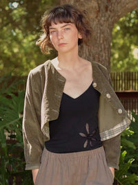 Bolero Jacket Corduroy