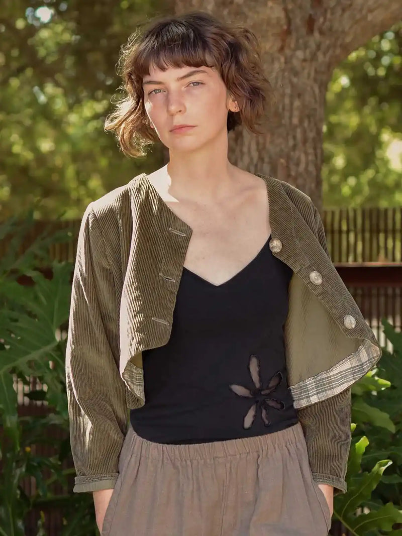 Bolero Jacket Corduroy