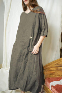 Elizabeth Dress Linen