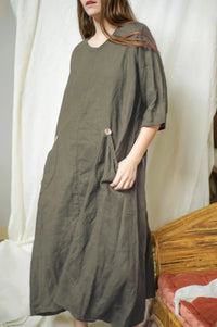 Elizabeth Dress Linen