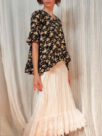Breezy Top Rayon Floral