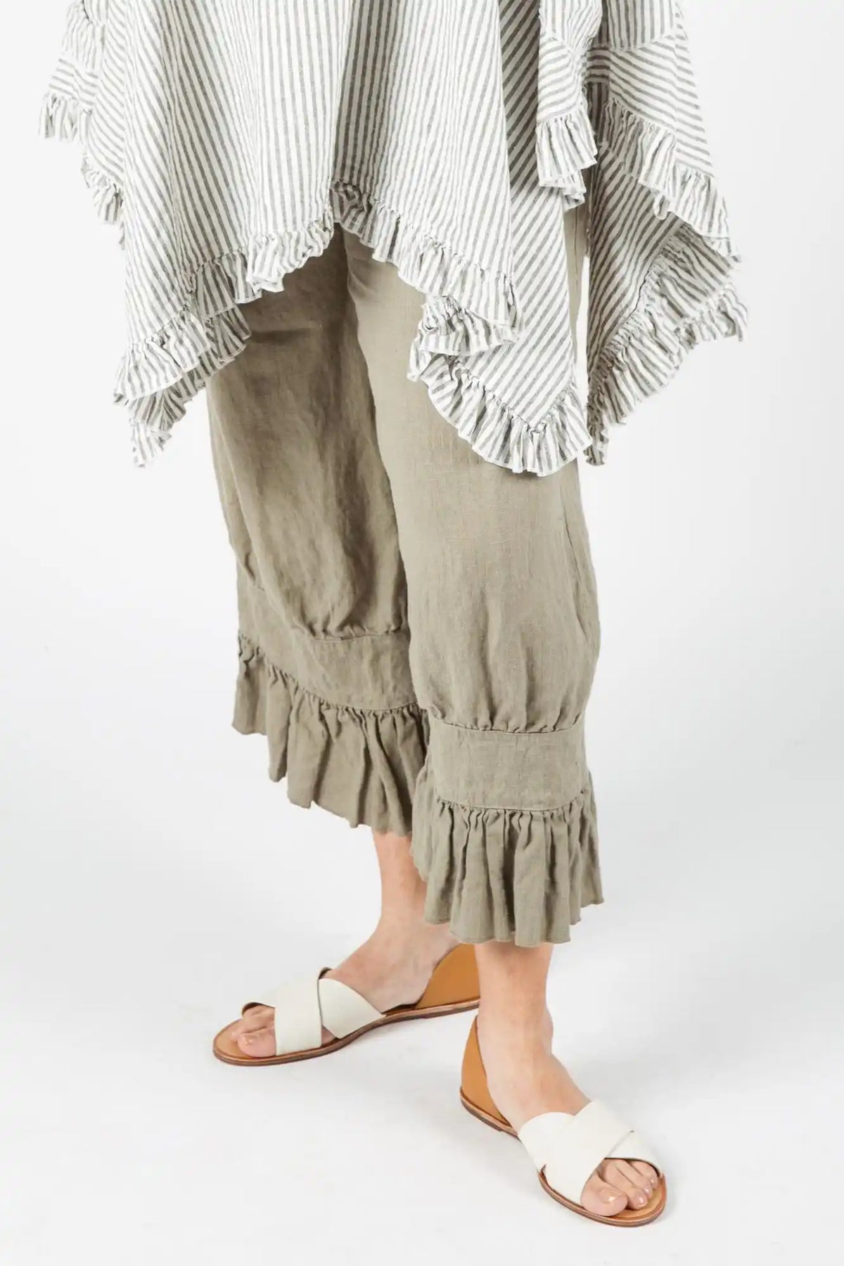 Janis Bloomer Crop, Linen