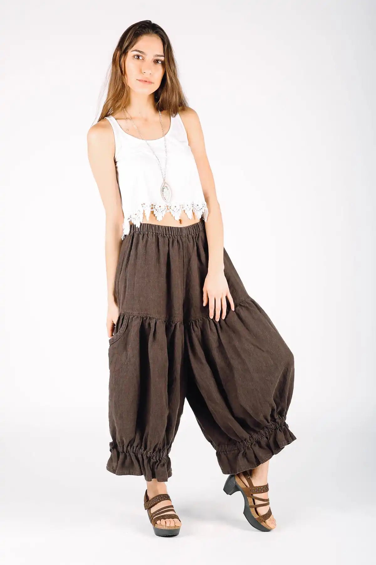 Jasmine Pant in Linen