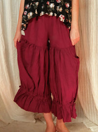 Jasmine Pant in Linen - Heart's Desire Clothing