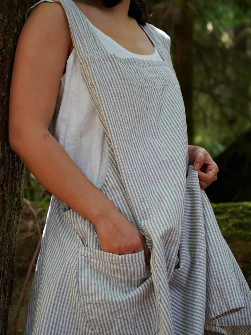 Liza Apron Linen