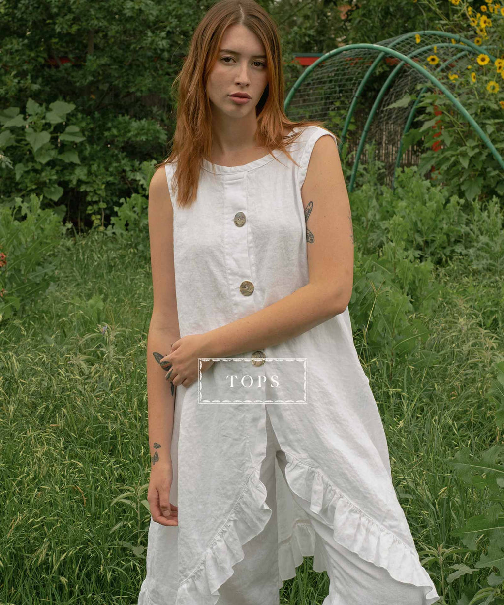 Heart's Desire Linen Clothing, Dresses, Boho, Shabby Chic, Lagenlook