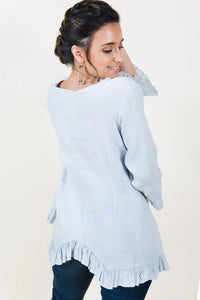 Lola Top in Linen, USA