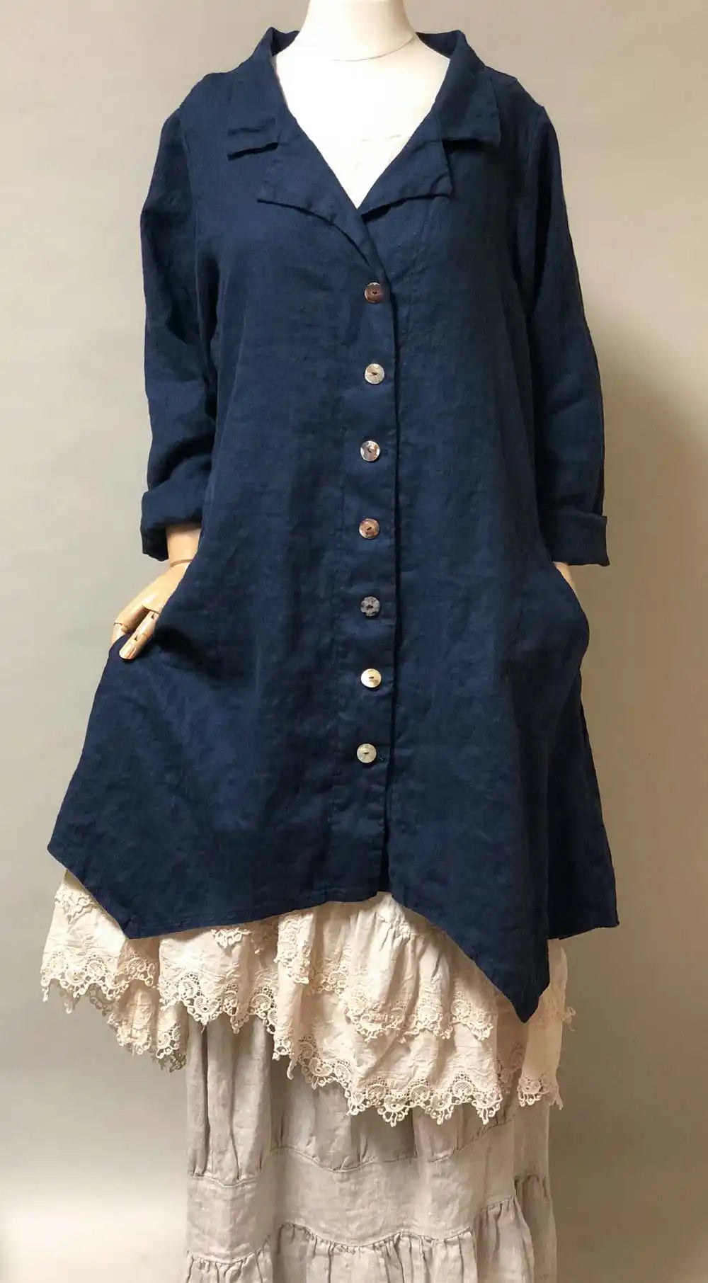 Iris Duster, Linen