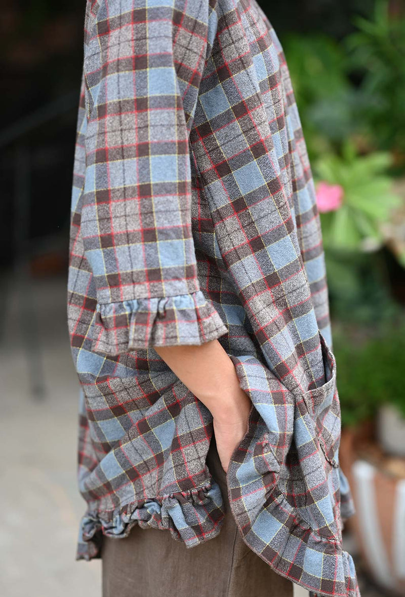 Coco Top in Flannel