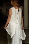 Mary Ellen Over Smock in Linen