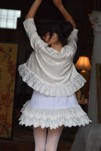 Mystic Jacket, Satin & Lace