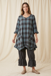 Coco Top, Flannel - Heart's Desire Clothing