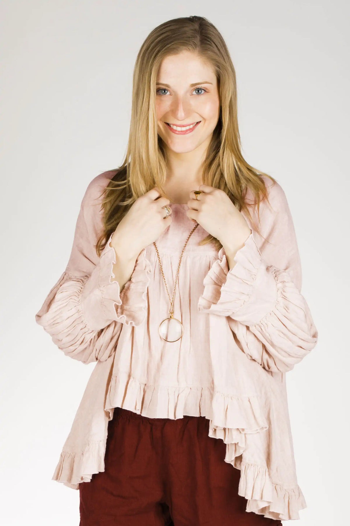 Poets Top in Linen