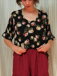Breezy Top Rayon Floral