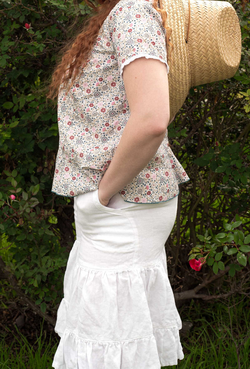 Gypsy Short in Linen, USA