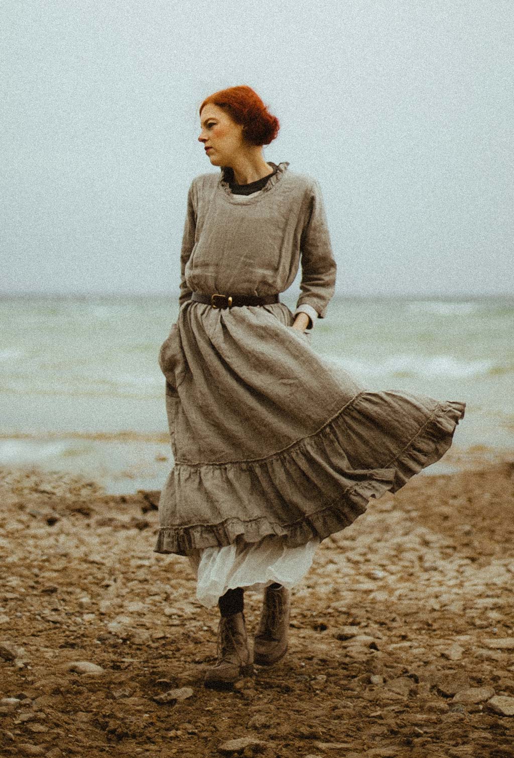 Ruth Dress, Linen – Heart's Desire Clothing