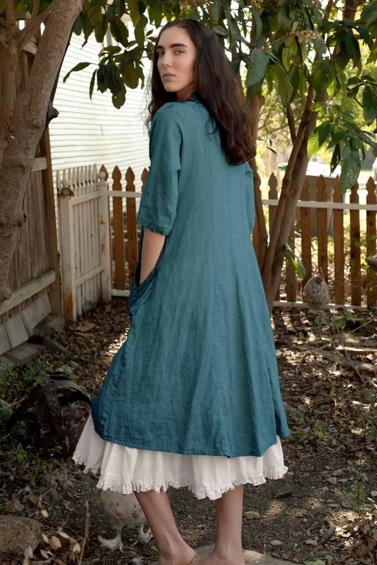 Kate Duster in Linen, USA