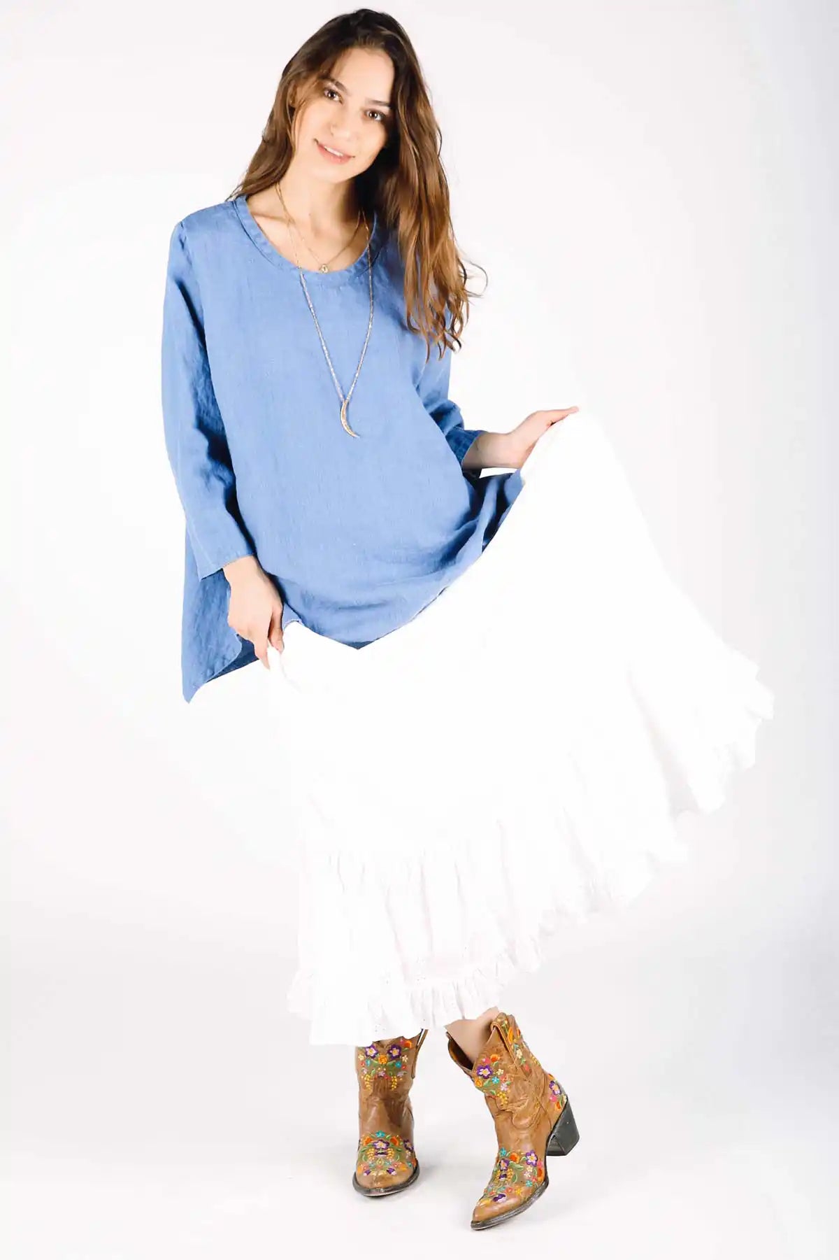 Simple Top, Linen