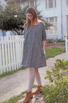 Tabitha Dress Linen Cotton Flax