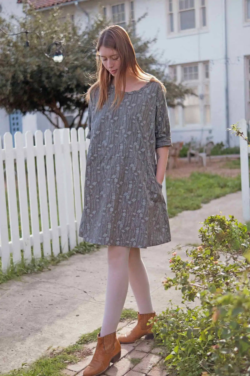 Tabitha Dress Linen Cotton Flax