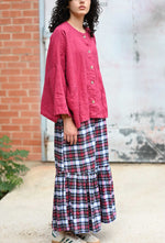 Ella Skirt in Cotton Flannel