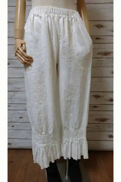 Janis Bloomer Crop, Linen
