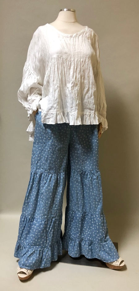 Gypsy Pant Star Chambray Denim