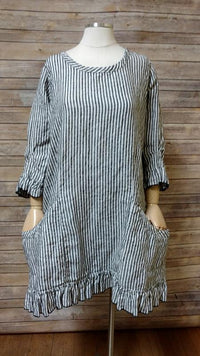 Tea Dress in Linen, USA