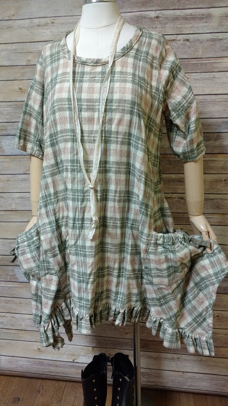 Mary Dress in Flannel