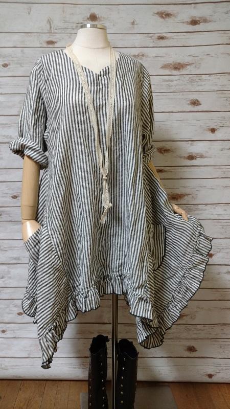 Lana Top in Linen, USA