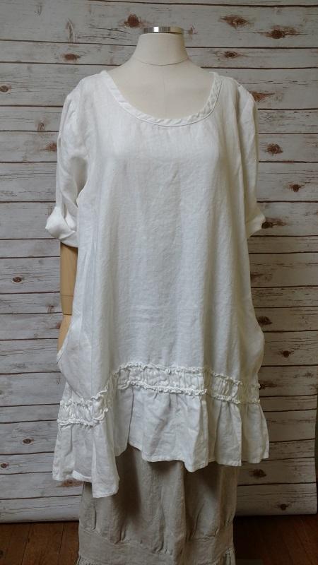 Nicole Top in Linen, USA