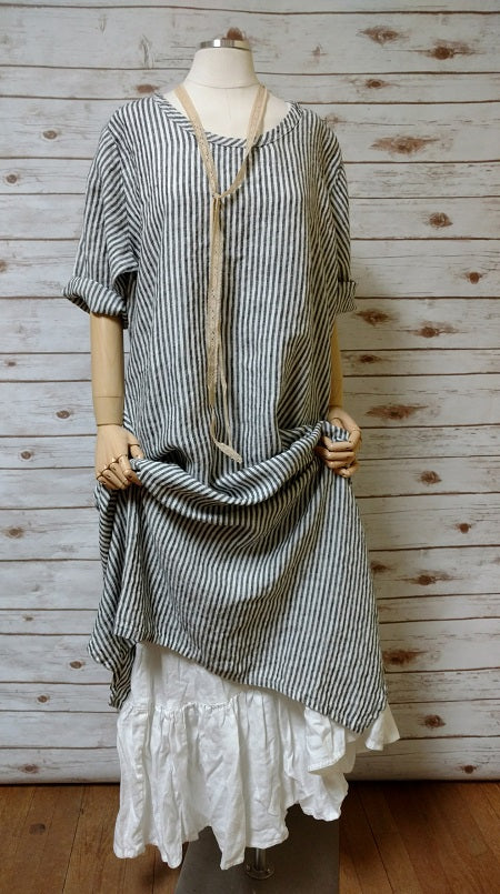 Linen Slip in Medium Weight, USA White / L Linen Slip in Medium Weight, USA White / L