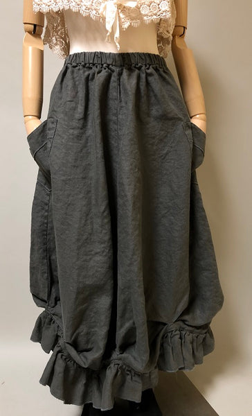 Zelda Skirt Linen – Heart's Desire Clothing