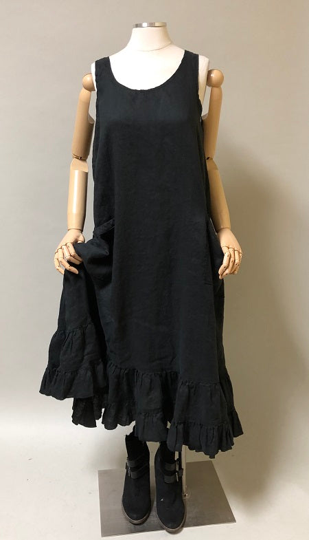 Tessa Slip Dress in Linen, USA