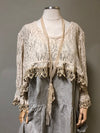 Over Shrug Top Cotton Lace