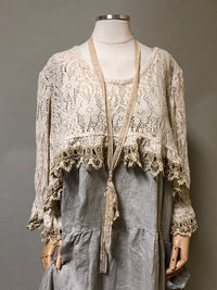 Over Shrug Top Cotton Lace
