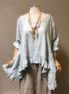 Butterfly Top Short in Linen, USA