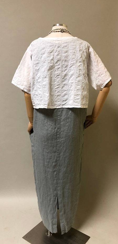 Pencil Tank Dress Linen
