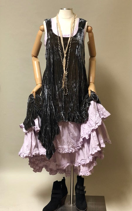 Suzanne Petticoat Cotton Chambray