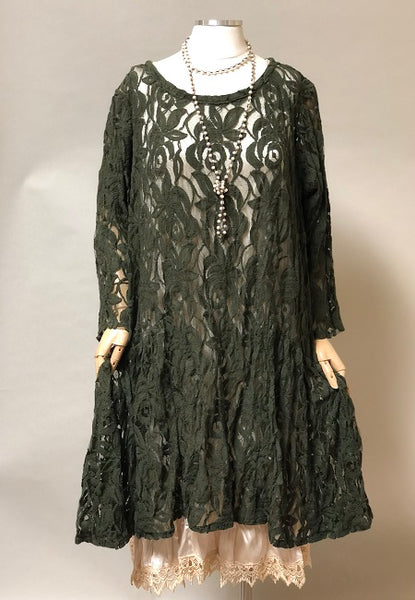 Amelia Dress Cotton Lace – Heart's Desire Clothing