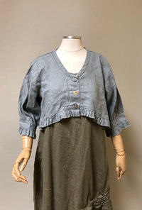 Over Shrug Jacket, Linen