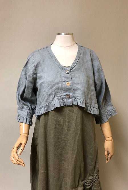 Over Shrug Jacket, Linen