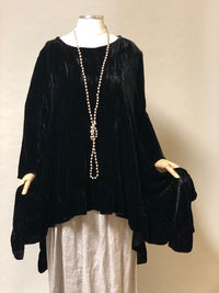 Butterfly Top Long Velvet