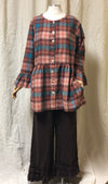 Graciela Top in Flannel