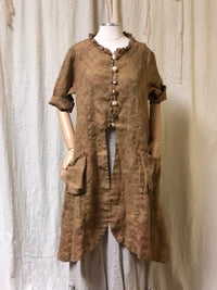 Kate Duster in Printed Linen