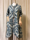 Kate Duster in Printed Linen