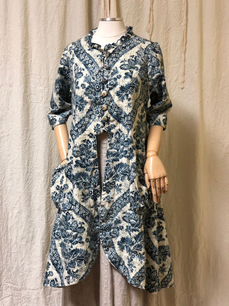 Kate Duster in Printed Linen