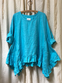 Butterfly Top Long, Linen