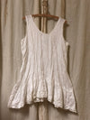 Poets Cami Cluny Lace Trim, Linen