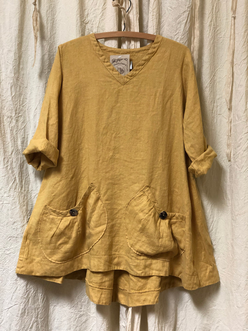 Meggin Top in Linen, USA